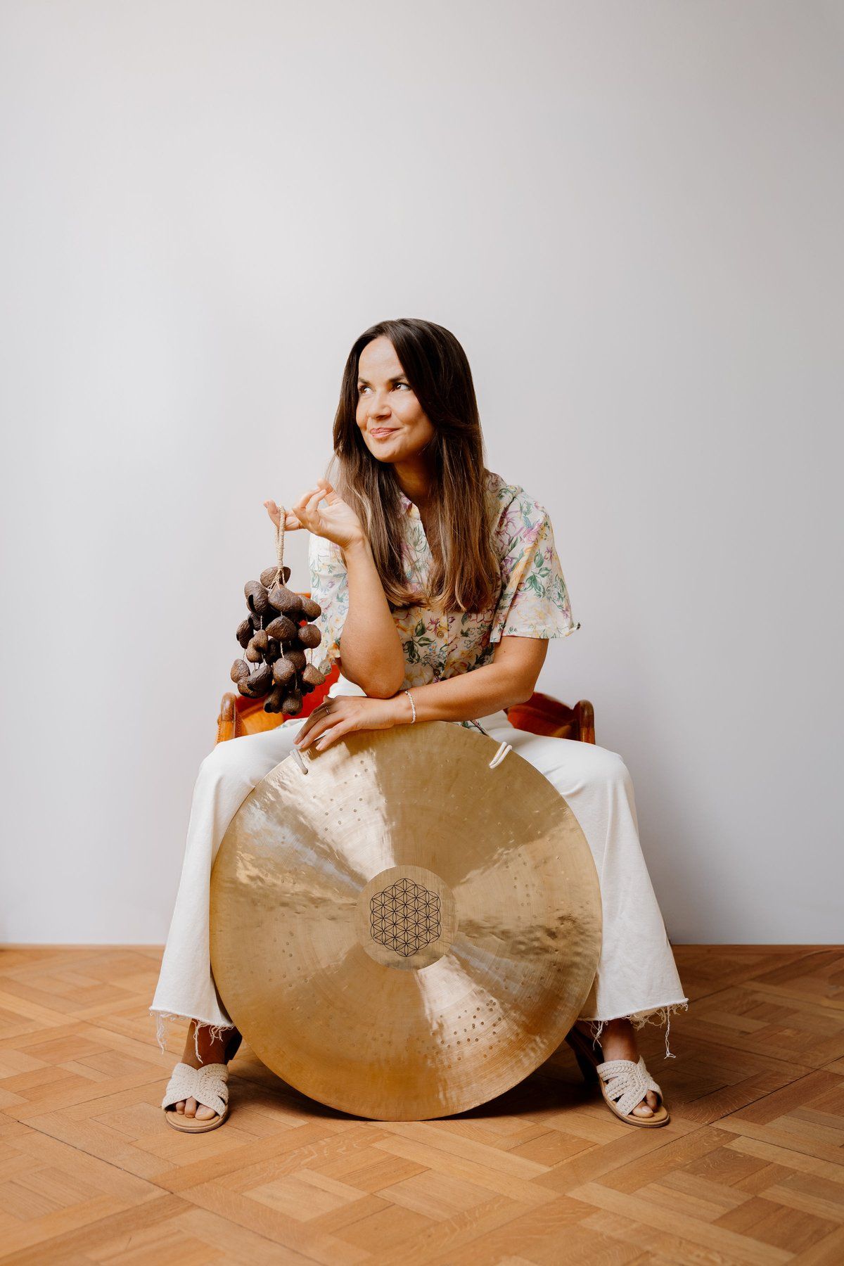 Porträt von Seli mit Gong
